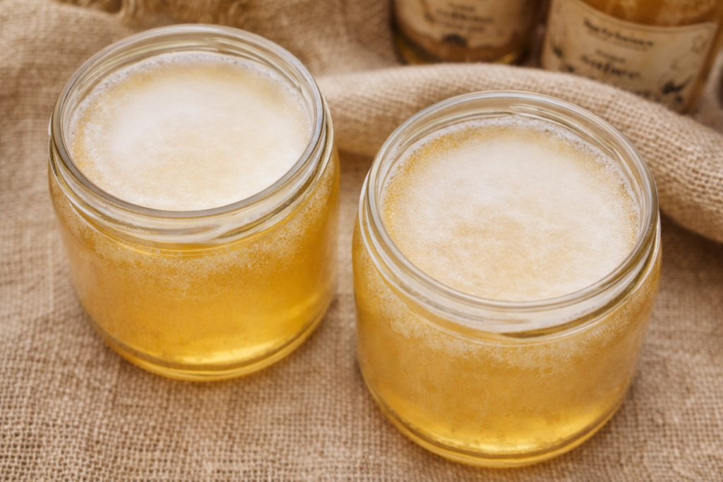 miód wielokwiatowy - biały nalot